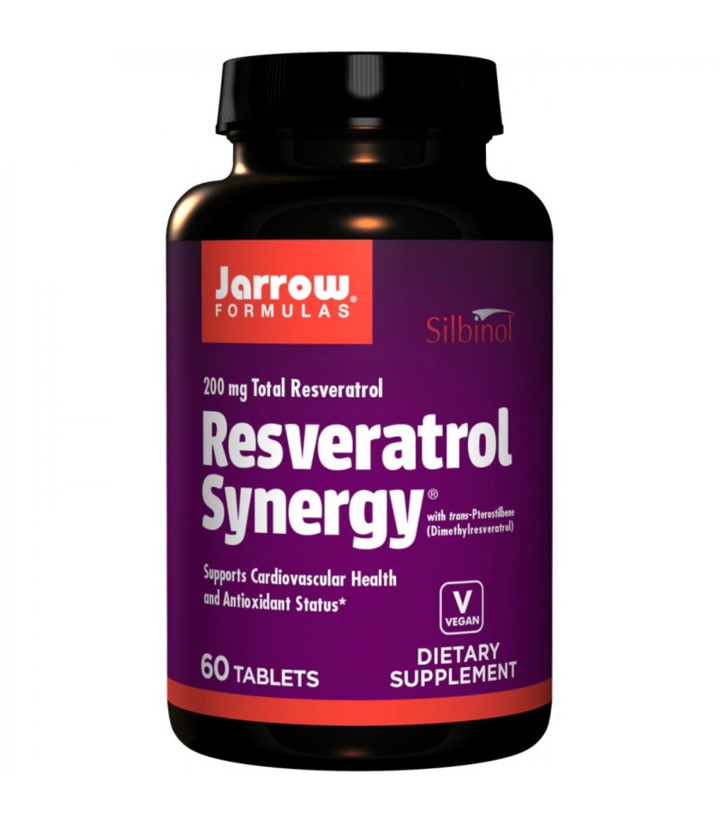 Jarrow Formulas Resveratrol Synergy® 200mg - Ресвератрол